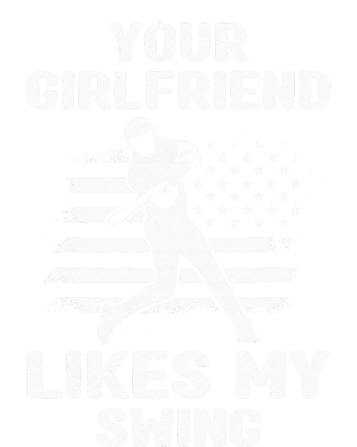 Your Girlfriend Likes My Swing Funny Baseball For Men And Children Kids Sweatshirt