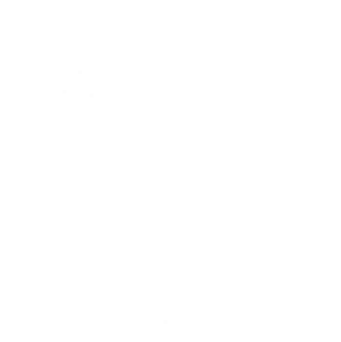 Worlds Okayest Runner Funny Cool Gift T-Shirt