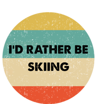 Skier Great Gift Id Rather Be Skiing Gift T-Shirt