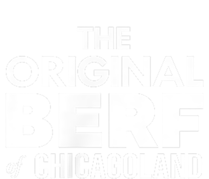 The Original Berf Of Chicagoland Funny Printing Mistake Womens Funnel Neck Pullover Hood