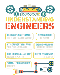 Understanding Engineers Funny Engineering Vector Backpack