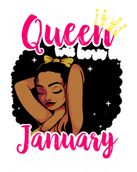 Afro Diva A Queen Was Born In January Happy Birthday To Me Gift Tall Long Sleeve T-Shirt