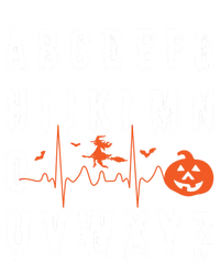 Abcs Ekg Strip Alphabet Halloween Pqrst Nurse Appreciation Gift Ladies Long Sleeve Shirt