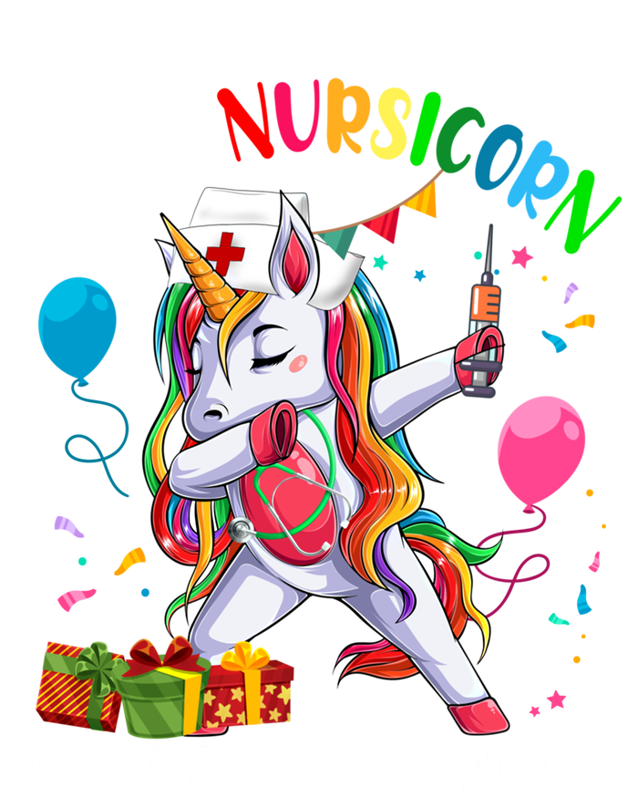 Be A Nursicorn Funny Birthday Dabbing Unicorn Nurse Proud Gift Kids Hoodie