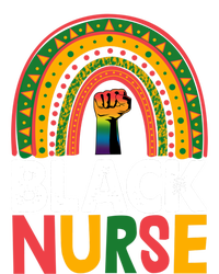 Black Nurse Power Rainbow African Black History Meaningful Gift T-Shirt