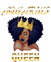 Aquarius Queen Born In Januaryfebruary Black Queen Birthday Funny Gift T-Shirt