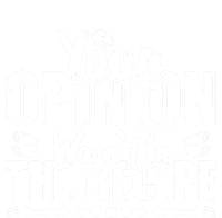 Your Opinion Wasnt In The Recipe Coffee Latte Gift Short Acrylic Beanie