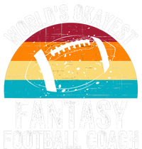 World’s Okayest Fantasy Football Coach Funny Fantasy Football Fantasy Football Drawstring Bag