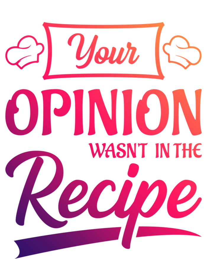 Your Opinion Wasnt In The Recipe Korean Chicken Great Gift Ceramic Bell Ornament