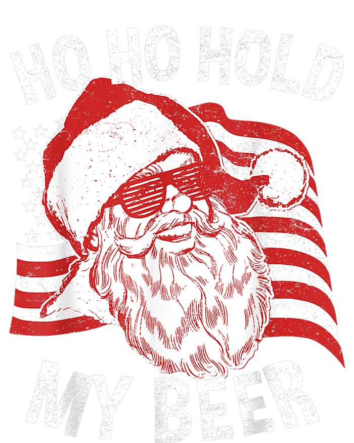 Christmas In July Santa Ho Ho Hold My Beer Drink Lover Valucap Bio-Washed Visor