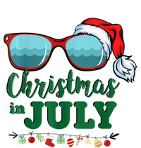 Santa Hat Sunglasses Summer Christmas In July Gift Ladies Long Sleeve Shirt