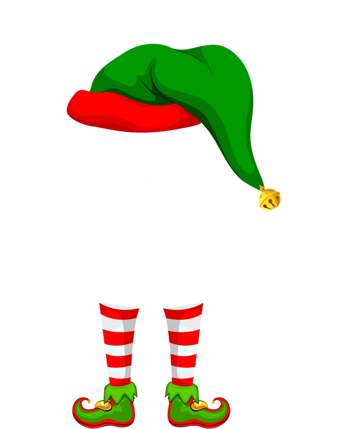 Funny Matching Family Christmas The Nurse Practitioner Elf Gift Insulated Varsity Jacket