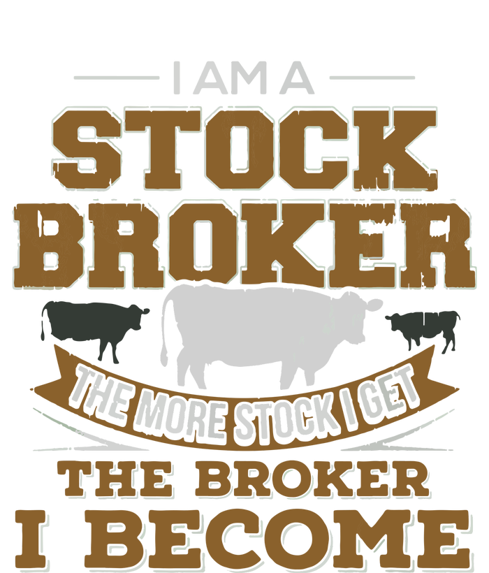 Cattle Rancher Funny Cow Stockbroker Cattleman Farmer T-Shirt