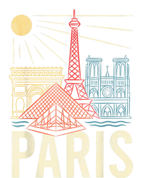 Paris France Paris Vacation Eiffel Tower Paris Souvenir Cooling Performance Crew T-Shirt