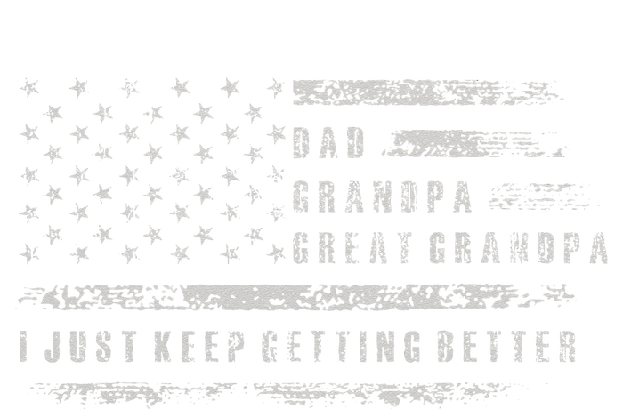 Retro Dad Grandpa Great Grandpa Fathers Day Funny Womens CVC Long Sleeve Shirt