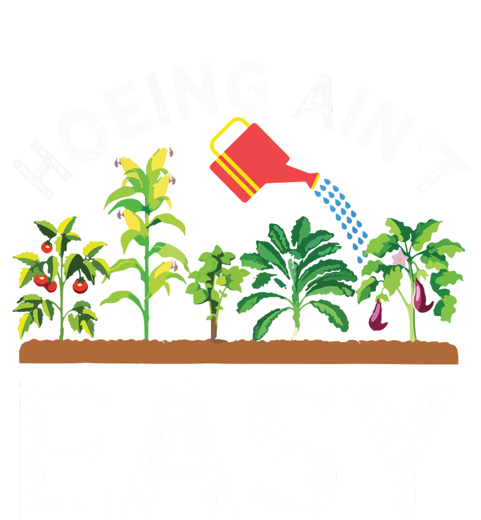 Farmer Hoeing Aint Easy Vegetable Plants Gardening Gardener Mesh Reversible Basketball Jersey Tank