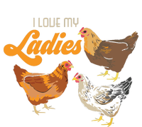 Funny Farmer Gift I Love My Ladies Chicken Short Acrylic Beanie