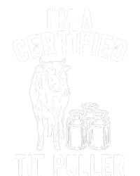 Im A Certified Tit Puller Funny Dairy Cow Farmer Gift Pajama Set