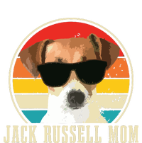 Jack Russell Mom Funny Dog Vintage Jack Russell Terrier 7 Panel Mesh Trucker Snapback Hat