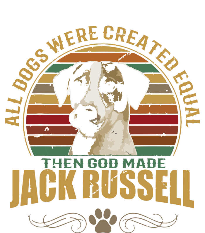 Jack Russell Terrier Dog All Dogs Were Created Equal Tank Top