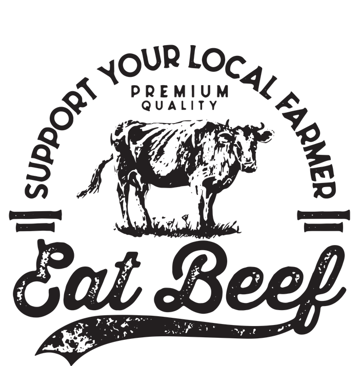 Support Local Farmers Farming Farmer Market Buy Eat Beef Tank Top