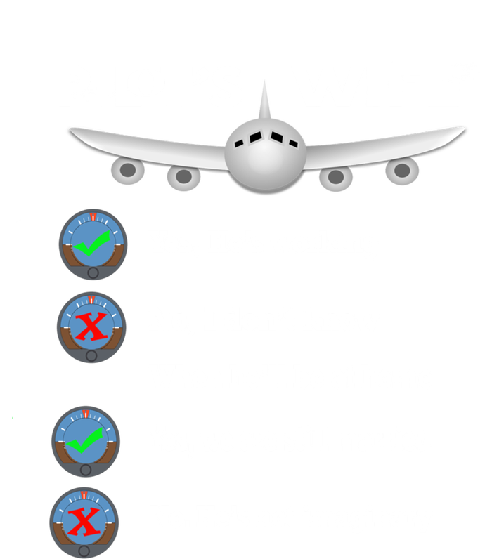 Commercial Airline Pilot Wife Gift Button