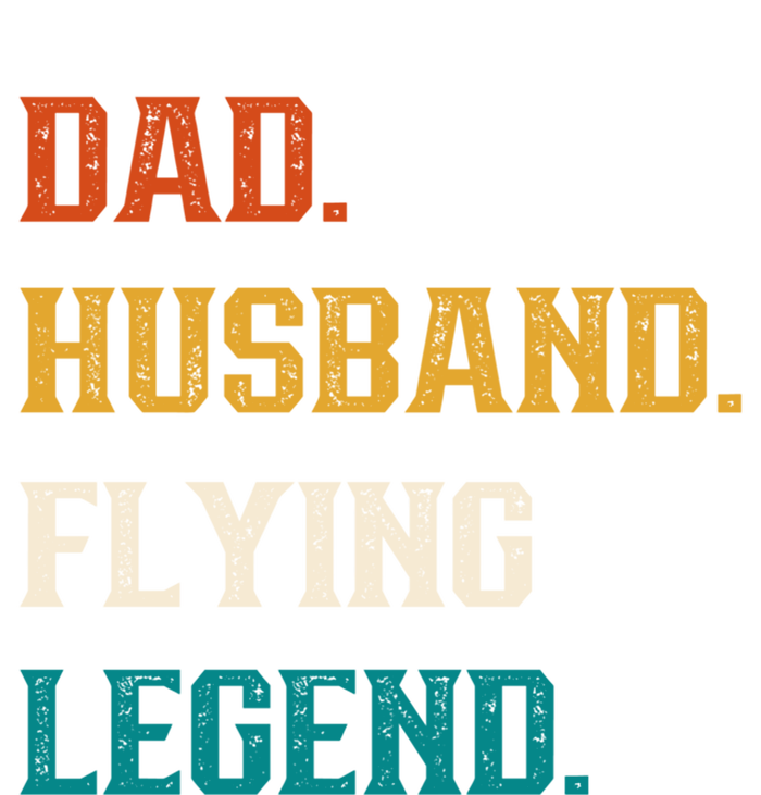 Dad Husband Flying Legend Flying Lover Pilot Aviator Cool Gift Premium T-Shirt