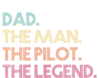 Dad The The Pilot The Legend Vintage Gift T-Shirt