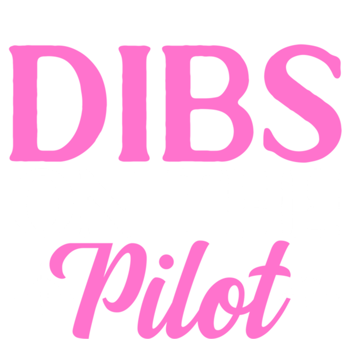 Dibs On The Pilot Airplane Pilot Wife Friend Aviation Cute Gift Magnet