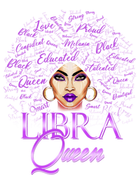 Purple Libra Queen Lady September Birthday Gift Sweatshirt Cinch Pack Bag