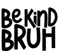 Be Kind Bruh Anti Bullying Kindness Orange Unity Day Women's Racerback Tank