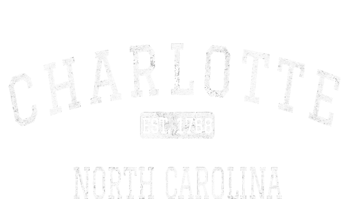 Charlotte North Carolina NC Vintage Kids Long Sleeve Shirt