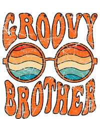 Groovy Brother 70s Aesthetic 1970s Retro Brother Hippie Premium Hoodie