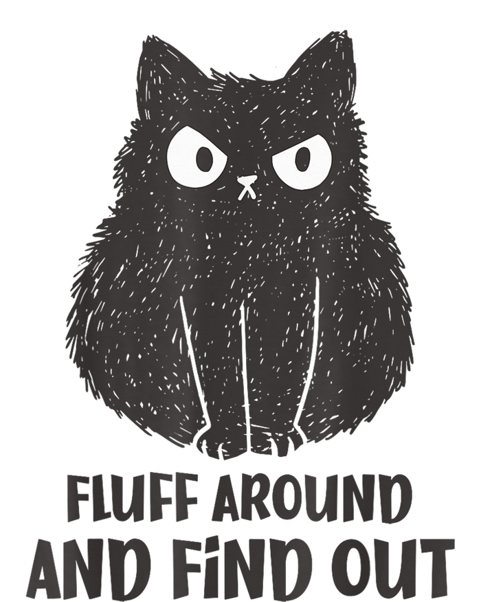 Funny Cat Shirt Fluff Around and Find Out wo  Kids T-Shirt