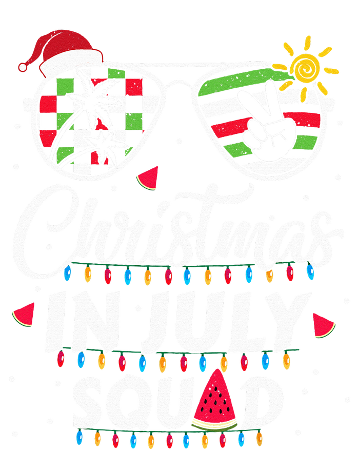 Christmas In July Squad Funny Summer Xmas T-Shirt