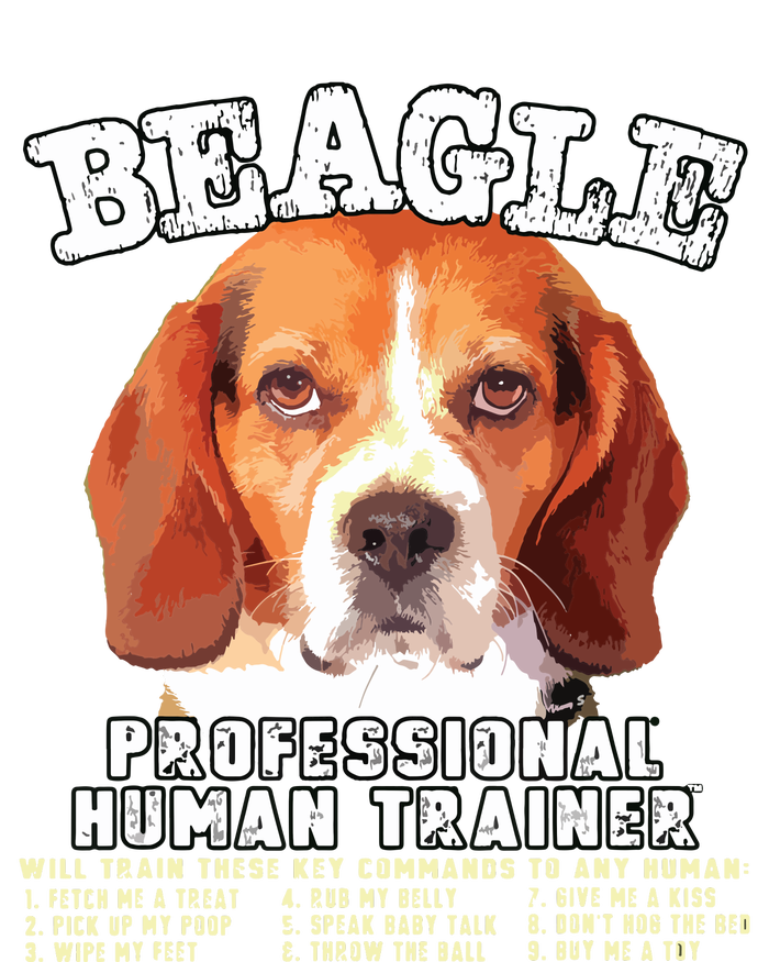 Beagle Professional Human Trainer Poster