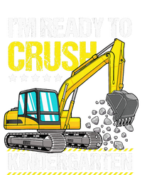 Im Ready To Crush Kindergarten Construction Vehicle Canvas