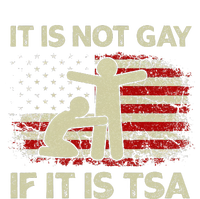 It Is Not Gay If It Is TSA Security Vintage USA Flag T-Shirt