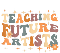 Teaching Future Artists Retro Teacher Students Women's T-Shirt