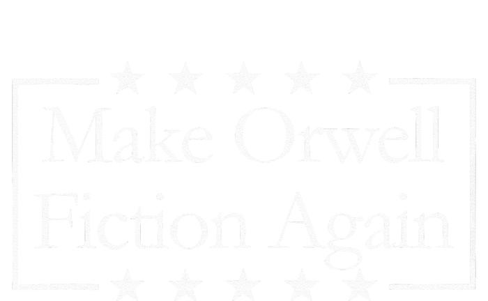 Make Orwell Fiction Again Libertarian Orwellian 1984 Orwell Women's V-Neck T-Shirt