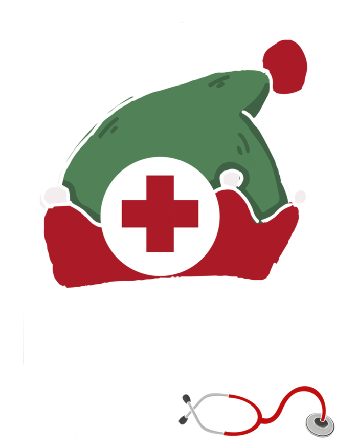 The Nurse Elf Christmas Nursing Squad Funny Family Matching Funny Gift Ceramic Bell Ornament