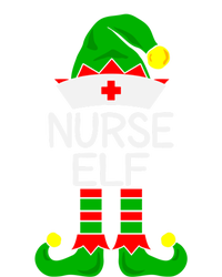 The Nurse Elf Funny Christmas Gift Women's Long Sleeve Flannel Pajama Set 