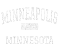 Minneapolis Minnesota MN Vintage Kids Tie-Dye T-Shirt