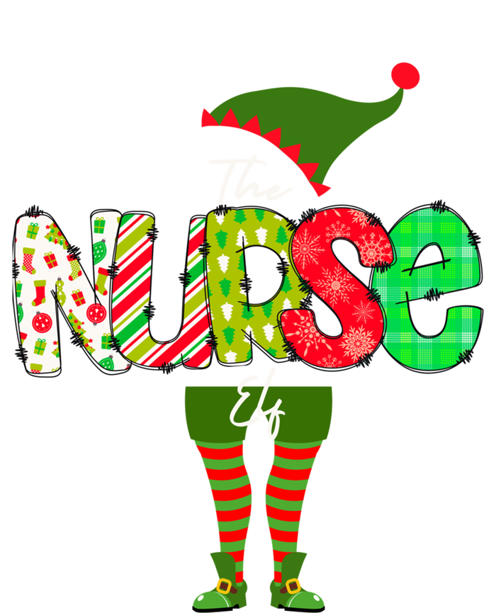 The Nurse Elf Gift Funny Nursing Funny Gift For Rn Lpn Np Funny Gift T-Shirt