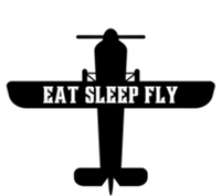 Eat Sleep Fly Pilot Outfit Airplane Runway Aviator Aviation Meaningful Gift Ladies Long Sleeve Shirt