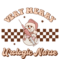 Very Merry Urologic Nurse Groovy Retro Christmas Pajamas Great Gift Pom Pom 12in Knit Beanie