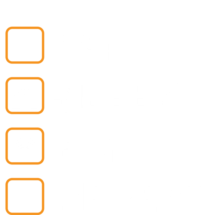 Eat Sleep Fly Repeat Paraglider Gift T-Shirt