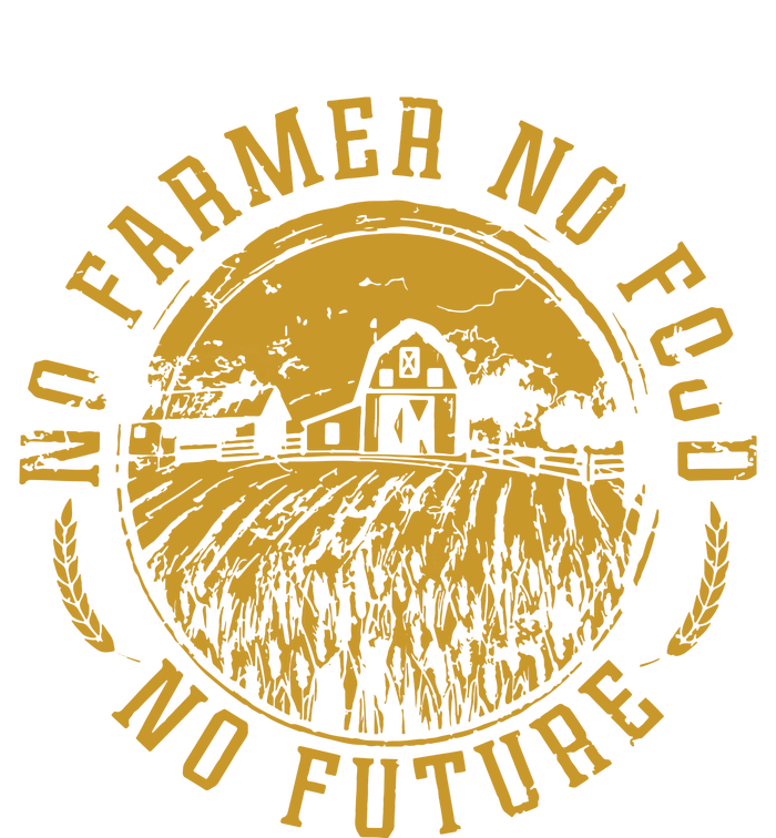 Vintage Farm No Farmer No Food No Future Farming Farm Lover T-Shirt