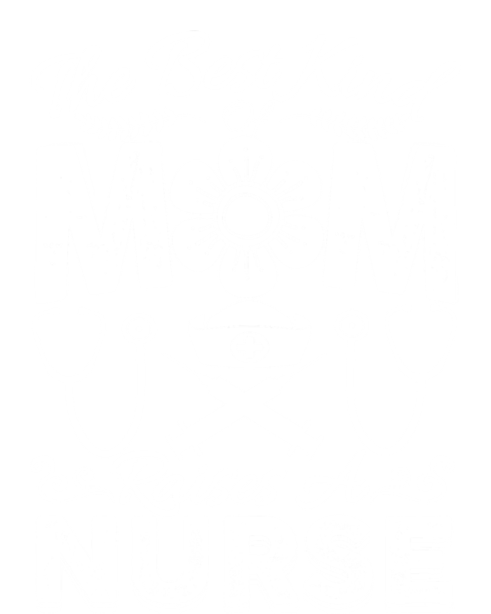 Nurse Mom Tee Best Kind Of Mom Raises A Nurse Mothers Day Gift Full-Length Apron With Pockets