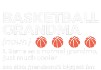 Basketball Grandma Definition Grandsons Largest Fan 7-Panel Snapback Hat